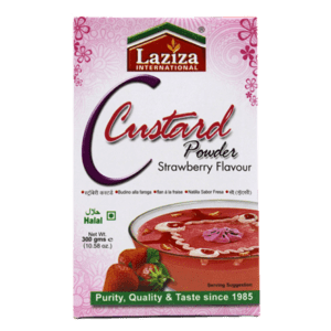 Laziza – Custard Powder Strawberry Flavor 300GX6