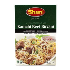 Shan - 06X60g Karachi Beef Biryani Spice Mix