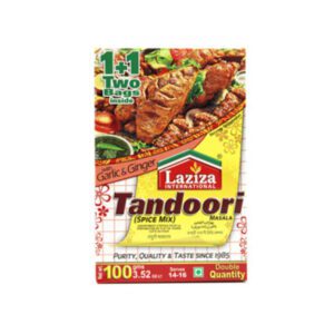 Laziza TANDOORI / B.B.Q MASALA 100G. (CT X 72 X 1.00)