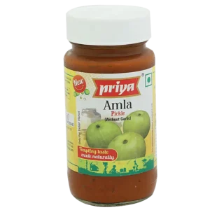 PRIYA AMLA WITHOUT GARLIC PICKLE - 300G. X 6