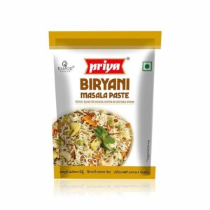 PRIYA BIRYANI MASALA PASTE - 300G X 6