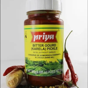 PRIYA BITTER GOURD WITHOUT GARLIC PICKLE- 300G X 6