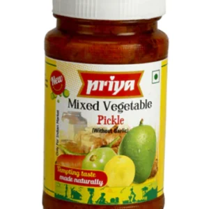 PRIYA EXTRA HOT MIXVEG PICKLE - 300G X 6