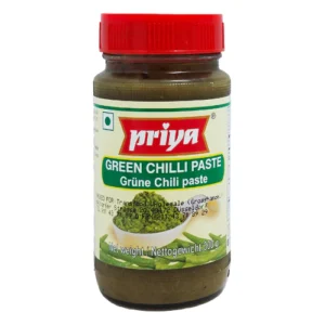 PRIYA GREEN CHILLI PASTE - 300G X 6