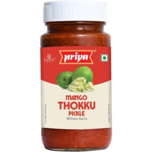 PRIYA MANGO THOKKU WITHOUT GARLIC - 300G X 6