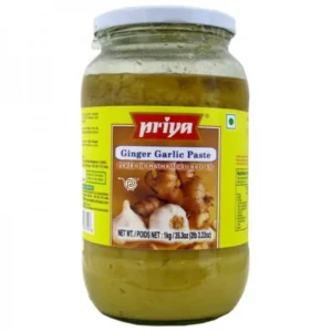 PRIYA GINGER GARLIC PASTE - 1KG X 6
