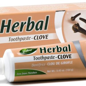 DABUR HERBAL TOOTH PASTE - CLOVE 100 ML x 6