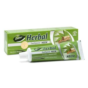 DABUR HERBAL TOOTH PASTE - NEEM 100 ML x 6
