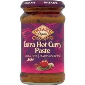 PATAKS CURRY PASTE EX HOT 6X283G