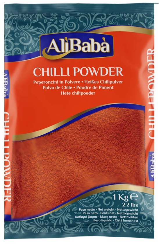CHILLI POWDER ALI BABA 6X1KG