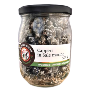 Capers in sea salt - 500g x4