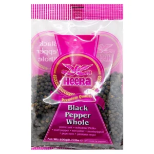 HEERA BLACK PEPPER WHOLE 20X100G