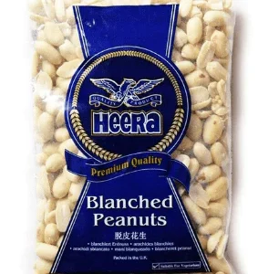 HEERA BLANCHED PEANUTS 20X375G