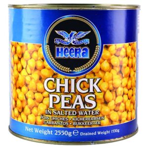 HEERA BOILED CHICK PEAS 6X2.6KG