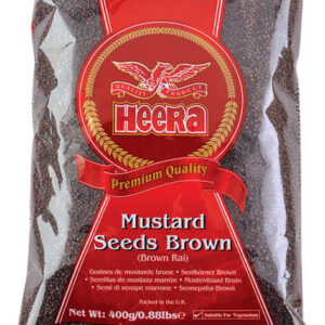 HEERA BROWN MUSTARD SEEDS 20X100G