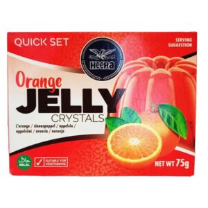 HEERA ORANGE CRYSTAL JELLY (HALAL) 6X75G