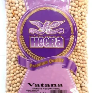 HEERA VATANA WHITE PEAS (WHOLE YELLOW PEAS) 6X2KG