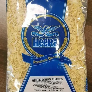 HEERA WHITE ONION FLAKES 10X250G