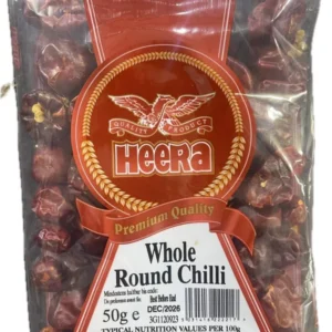 HEERA WHOLE ROUND CHILLI (EXTRA HOT) 20X50G
