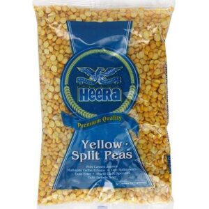 HEERA YELLOW SPLIT PEAS 6X2KG