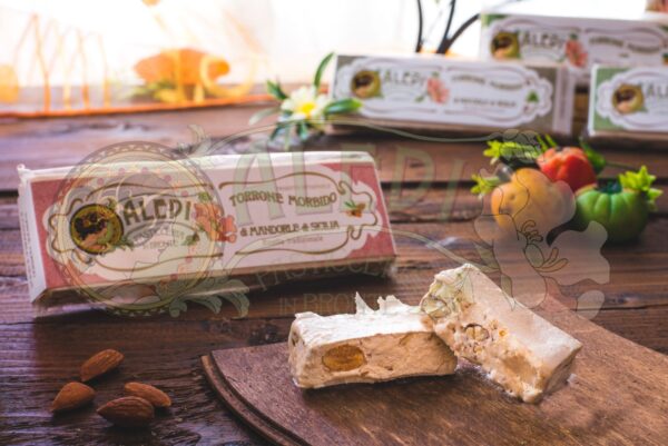 Torrone di Mandorle di Sicilia g.150 x 24