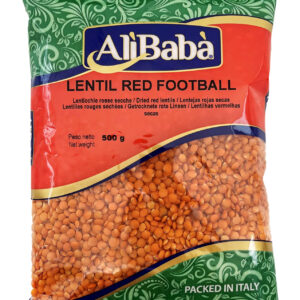 LENTILS RED FOOTBALL ALI BABA 21X500G