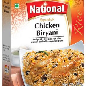 NATIONAL CHICKEN BIRYANI MASALA 6X78G