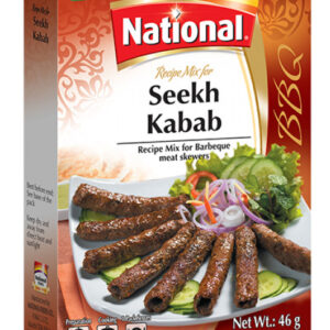 NATIONAL SEEKH KEBAB MASALA 6X92G
