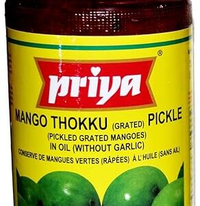 PRIYA MANGO THOKKU (GRATED) PICKLE 24X300G