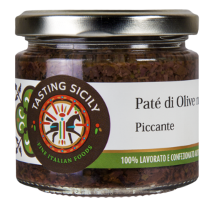 Spicy Black Olive Paté - 170g x8
