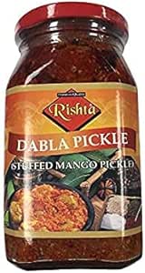 RISHTA DABLA PICKLE (STUFFED MANGO PICKLE) 12X400G