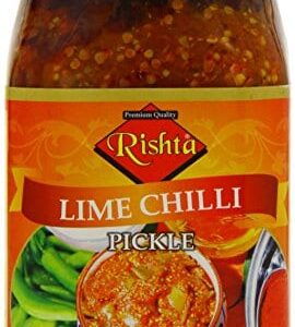 RISHTA LIME CHILLI PICKLE 12X400G
