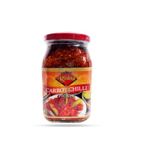 RISHTA CARROT CHILLI PICKLE 12X400G