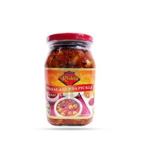 RISHTA MASALA GUNDA PICKLE 12X400G