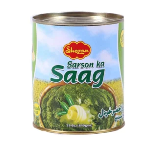 SARSON KA SAAG CANNED SHEZAN 12X840G