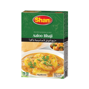 SHAN AALOO BHAJI CURRY MIX 12X50G
