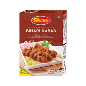 SHAN BIHARI KABAB BBQ MIX 12X50G