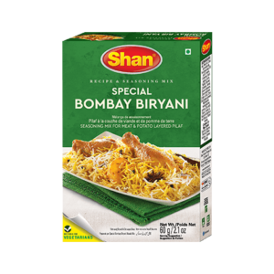 SHAN BOMBAY BIRYANI 12X60G