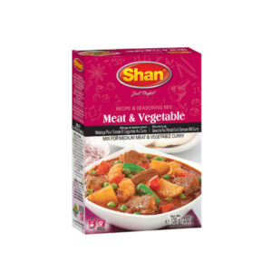 SHAN MEAT AND VEG CURRY MIX 12X100G