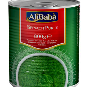 SPINACH CANNED(PUREE) 12X800G ALI BABA