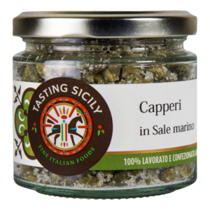 Capers in sea salt - 170g x8