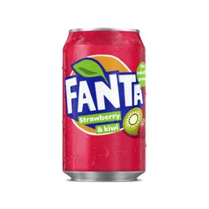 Fanta Strawberry + Kiwi - DK - CAN 24x330ML"Export" 99 Trays / Europalette