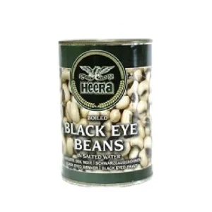 HEERA BLACK EYE BEANS TIN 12X400G