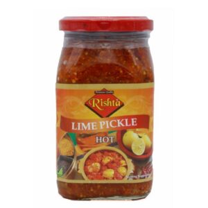 RISHTA LIME PICKLE HOT 12X400G