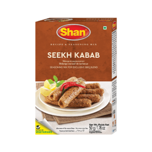 SHAN SEEKH KEBAB BBQ MIX 12X50G