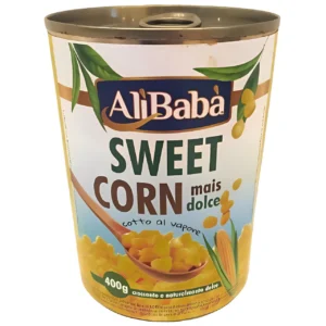 SWEET CORN CANNED 24*400G ALI BABA