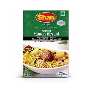 SHAN MEMON MUTTON BIRYANI 12X60G